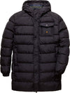Refrigiwear Piumino Uomo 250gr Nero Giacca Invernale Imbottita 100% Piuma Giubbotto con Cappuccio Anti Vento Impermeabile Zip, Tasche Polsini Moda/Uomo/Abbigliamento/Giacche e cappotti/Giacche impermeabili Euforia - Bronte, Commerciovirtuoso.it