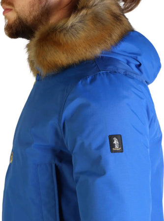 Refrigue Giubbotto Uomo Azzurro Moda/Uomo/Abbigliamento/Giacche e cappotti/Giacche impermeabili Scontolo.net - Potenza, Commerciovirtuoso.it