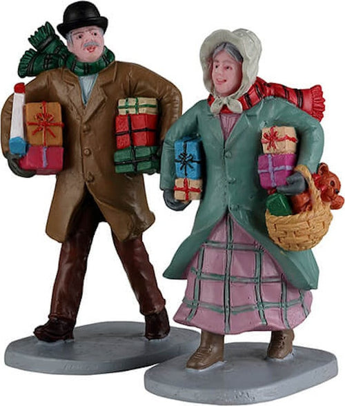 Regali per i Nipotini, personaggio per villaggio di Natale in Resina Casa e cucina/Decorazioni per interni/Addobbi e decorazioni per ricorrenze/Decorazioni natalizie/Oggettistica MagiediNatale.it - Altamura, Commerciovirtuoso.it
