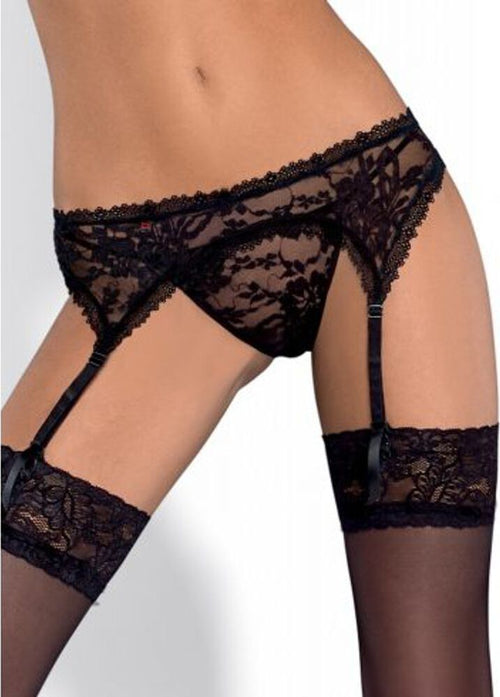 Reggicalze in Pizzo Nero Sensuale Sexy Abbigliamento Erotico Obsessive Catia Garterbelt Reggicalze Nero Tg S/m Salute e cura della persona/Erotismo e contraccezione/Abbigliamento erotico/Donna/Calze e giarrettiere/Giarrettiere e reggicalze Kondorama - Martinsicuro, Commerciovirtuoso.it