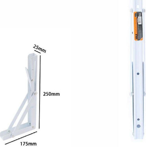 Reggimensola Supporto Staffa Metallo Pieghevole Regolabile 25x17.5x2.5 Cm 07918 Casa, arredamento e bricolage > Arredamento > Reggimensola Trade Shop italia - Napoli, Commerciovirtuoso.it