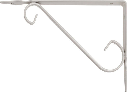 REGGIMENSOLA SUPPORTO STAFFA REGGI MENSOLA IN FERRO BATTUTO 14.5X11CM BIANCA Fai da te/Ferramenta/Staffe e supporti per mensole Trade Shop italia - Napoli, Commerciovirtuoso.it