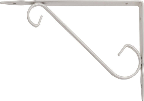 Reggimensola Supporto Staffa Reggi Mensola In Ferro Battuto 19x24cm Bianca Fai da te/Ferramenta/Staffe e supporti per mensole Trade Shop italia - Napoli, Commerciovirtuoso.it