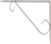 REGGIMENSOLA SUPPORTO STAFFA REGGI MENSOLA IN FERRO BATTUTO 29X24CM BIANCA Fai da te/Ferramenta/Staffe e supporti per mensole Trade Shop italia - Napoli, Commerciovirtuoso.it