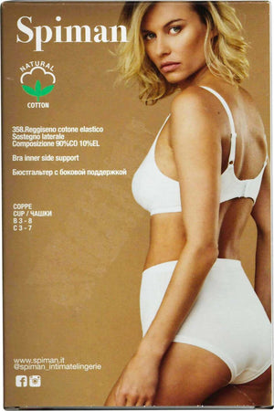 Spiman 358 Reggiseno Cotone Elastico Sostegno Laterale Millennial Con Sostegno Laterale Senza Ferretto Moda/Donna/Abbigliamento/Abbigliamento da notte lingerie e intimo/Lingerie & Intimo/Reggiseni/Reggiseni basic L'Orchidea - Siderno, Commerciovirtuoso.it