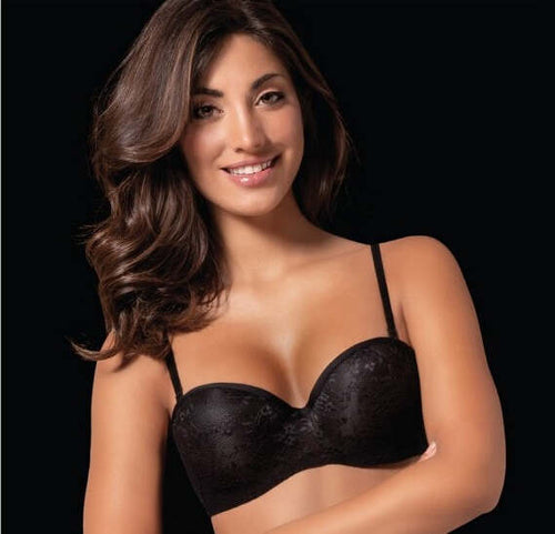 Reggiseno Love And Bra Claudia A Fascia In Pizzo Con Ferretto Coppa B