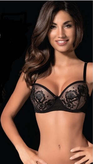 Reggiseno Love And Bra Il Balconcino Royale Con Ferretto in Coppa C