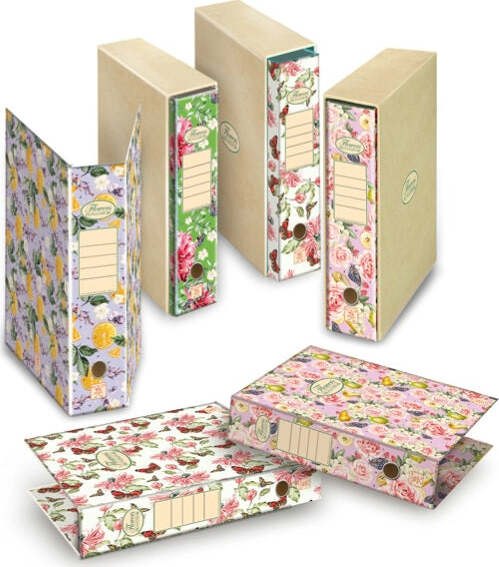 Registratore a leva Nature Flowers - protocollo - dorso 8cm - Pigna Cancelleria e prodotti per ufficio/Archivio ufficio e accessori per scrivania/Raccoglitori e accessori per raccoglitori/Raccoglitori/Raccoglitori a leva per documenti Eurocartuccia - Pavullo, Commerciovirtuoso.it