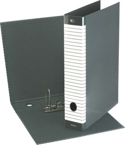 Registratore Delso Line G14 - dorso 5 cm - protocollo 23x33 cm - grigio - Esselte Cancelleria e prodotti per ufficio/Archivio ufficio e accessori per scrivania/Raccoglitori e accessori per raccoglitori/Raccoglitori/Raccoglitori a leva per documenti Eurocartuccia - Pavullo, Commerciovirtuoso.it