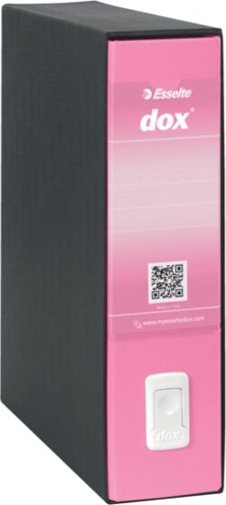 Registratore Dox 1 - dorso 8 cm - commerciale 23 x 29 7 cm - rosa - Esselte Cancelleria e prodotti per ufficio/Archivio ufficio e accessori per scrivania/Raccoglitori e accessori per raccoglitori/Raccoglitori/Raccoglitori a leva per documenti Eurocartuccia - Pavullo, Commerciovirtuoso.it