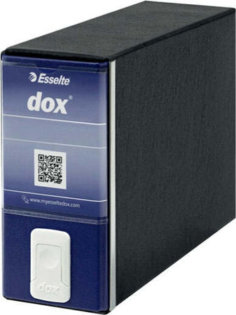 Registratore Dox 3 - dorso 8 cm - memorandum 23 x 18 cm - blu - Esselte Cancelleria e prodotti per ufficio/Archivio ufficio e accessori per scrivania/Raccoglitori e accessori per raccoglitori/Raccoglitori/Raccoglitori a leva per documenti Eurocartuccia - Pavullo, Commerciovirtuoso.it