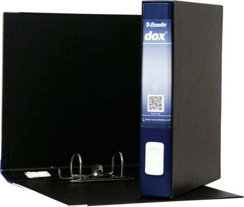 Registratore Dox 4 - dorso 5 cm - commerciale 23x29 7 cm - blu - Esselte Cancelleria e prodotti per ufficio/Archivio ufficio e accessori per scrivania/Raccoglitori e accessori per raccoglitori/Raccoglitori/Raccoglitori a leva per documenti Eurocartuccia - Pavullo, Commerciovirtuoso.it