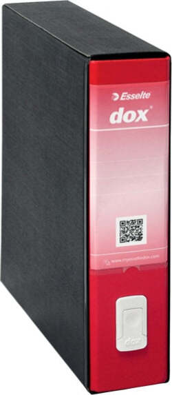 Registratore Dox 9 - dorso 8 cm - 35 x 31 5 cm - rosso - Esselte Cancelleria e prodotti per ufficio/Archivio ufficio e accessori per scrivania/Raccoglitori e accessori per raccoglitori/Raccoglitori/Raccoglitori a leva per documenti Eurocartuccia - Pavullo, Commerciovirtuoso.it