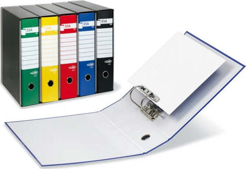 Registratore Esa P80 - dorso 8 cm - protocollo 23x33 cm - blu - Sei Rota [multipack] 10 pezzi Cancelleria e prodotti per ufficio/Archivio ufficio e accessori per scrivania/Raccoglitori e accessori per raccoglitori/Raccoglitori/Raccoglitori a leva per documenti Eurocartuccia - Pavullo, Commerciovirtuoso.it