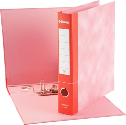 Registratore Essentials G74 - dorso 5 cm - protocollo 23x33 cm - rosso - Esselte [multipack] 8 pezzi Cancelleria e prodotti per ufficio/Archivio ufficio e accessori per scrivania/Raccoglitori e accessori per raccoglitori/Raccoglitori/Raccoglitori a leva per documenti Eurocartuccia - Pavullo, Commerciovirtuoso.it