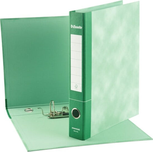 Registratore Essentials G74 - dorso 5 cm - protocollo 23x33 cm - verde - Esselte [multipack] 8 pezzi Cancelleria e prodotti per ufficio/Archivio ufficio e accessori per scrivania/Raccoglitori e accessori per raccoglitori/Raccoglitori/Raccoglitori a leva per documenti Eurocartuccia - Pavullo, Commerciovirtuoso.it