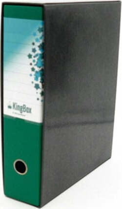 Registratore Kingbox - dorso 8 cm - protocollo 23x33 cm - verde - Starline Cancelleria e prodotti per ufficio/Archivio ufficio e accessori per scrivania/Raccoglitori e accessori per raccoglitori/Raccoglitori/Raccoglitori a leva per documenti Eurocartuccia - Pavullo, Commerciovirtuoso.it