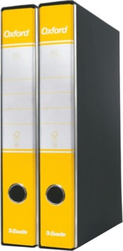 Registratore Oxford G82 - dorso 5 cm - commerciale 23x30 cm - giallo - Esselte [multipack] 8 pezzi Cancelleria e prodotti per ufficio/Archivio ufficio e accessori per scrivania/Raccoglitori e accessori per raccoglitori/Raccoglitori/Raccoglitori a leva per documenti Eurocartuccia - Pavullo, Commerciovirtuoso.it