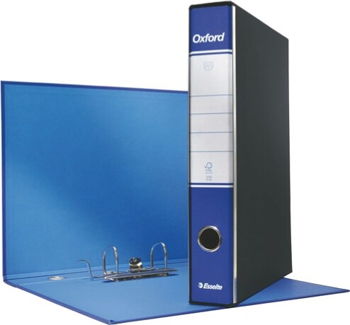 Registratore Oxford G84 - dorso 5 cm - protocollo 23x33 cm - blu - Esselte [multipack] 8 pezzi Cancelleria e prodotti per ufficio/Archivio ufficio e accessori per scrivania/Raccoglitori e accessori per raccoglitori/Raccoglitori/Raccoglitori a leva per documenti Eurocartuccia - Pavullo, Commerciovirtuoso.it