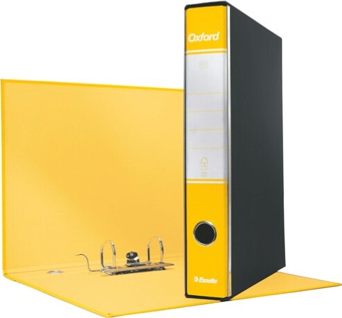Registratore Oxford G84 - dorso 5 cm - protocollo 23x33 cm - giallo - Esselte [multipack] 8 pezzi Cancelleria e prodotti per ufficio/Archivio ufficio e accessori per scrivania/Raccoglitori e accessori per raccoglitori/Raccoglitori/Raccoglitori a leva per documenti Eurocartuccia - Pavullo, Commerciovirtuoso.it
