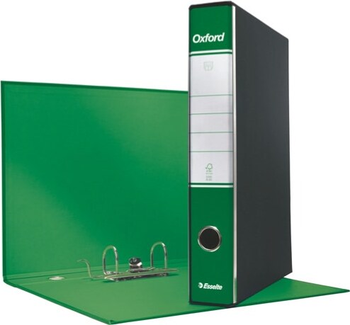 Registratore Oxford G84 - dorso 5 cm - protocollo 23x33 cm - verde - Esselte [multipack] 8 pezzi Cancelleria e prodotti per ufficio/Archivio ufficio e accessori per scrivania/Raccoglitori e accessori per raccoglitori/Raccoglitori/Raccoglitori a leva per documenti Eurocartuccia - Pavullo, Commerciovirtuoso.it