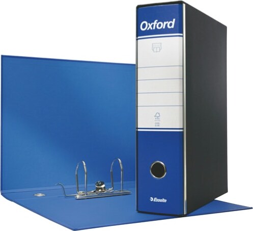 Registratore Oxford G85 - dorso 8 cm - protocollo 23x33 cm - blu - Esselte [multipack] 6 pezzi Cancelleria e prodotti per ufficio/Archivio ufficio e accessori per scrivania/Raccoglitori e accessori per raccoglitori/Raccoglitori/Raccoglitori a leva per documenti Eurocartuccia - Pavullo, Commerciovirtuoso.it