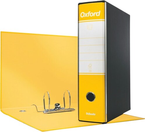 Registratore Oxford G85 - dorso 8 cm - protocollo 23x33 cm - giallo - Esselte [multipack] 6 pezzi Cancelleria e prodotti per ufficio/Archivio ufficio e accessori per scrivania/Raccoglitori e accessori per raccoglitori/Raccoglitori/Raccoglitori a leva per documenti Eurocartuccia - Pavullo, Commerciovirtuoso.it