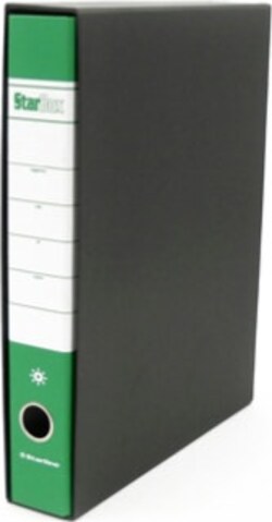 Registratore Starbox - dorso 5 cm - protocollo 23x33 cm - verde - Starline [multipack] 18 pezzi Cancelleria e prodotti per ufficio/Archivio ufficio e accessori per scrivania/Raccoglitori e accessori per raccoglitori/Raccoglitori/Raccoglitori a leva per documenti Eurocartuccia - Pavullo, Commerciovirtuoso.it