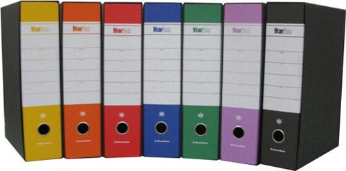 Registratore Starbox - dorso 8 cm - protocollo 23x33 cm - arancio - Starline [multipack] 12 pezzi Cancelleria e prodotti per ufficio/Archivio ufficio e accessori per scrivania/Raccoglitori e accessori per raccoglitori/Raccoglitori/Raccoglitori a leva per documenti Eurocartuccia - Pavullo, Commerciovirtuoso.it