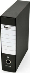 Registratore Starbox sfuso - dorso 8 cm - protocollo 23x33 cm - nero - Starline Cancelleria e prodotti per ufficio/Archivio ufficio e accessori per scrivania/Raccoglitori e accessori per raccoglitori/Raccoglitori/Raccoglitori a leva per documenti Eurocartuccia - Pavullo, Commerciovirtuoso.it