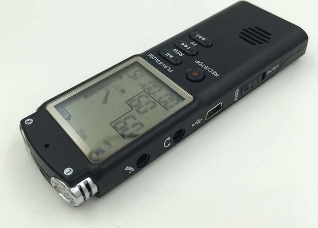 Registratore Vocale Digitale Registrazione Audio Da 8gb Con Schermo Lcd Q-lc503 Elettronica/Audio e video portatile/Registratori vocali digitali Trade Shop italia - Napoli, Commerciovirtuoso.it