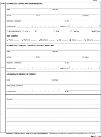 Registro anagrafica condominiale - 297 x 210mm - 48 fogli - Edipro Cancelleria e prodotti per ufficio/Archivio ufficio e accessori per scrivania/Modulistica e conservazione registri/Libri e registri contabili Eurocartuccia - Pavullo, Commerciovirtuoso.it