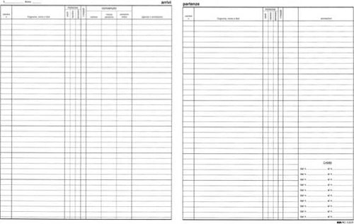 Registro arrivi-partenze - 31 x 24 5cm - 46pg - Edipro [multipack] 2 pezzi Cancelleria e prodotti per ufficio/Archivio ufficio e accessori per scrivania/Modulistica e conservazione registri/Libri e registri contabili Eurocartuccia - Pavullo, Commerciovirtuoso.it