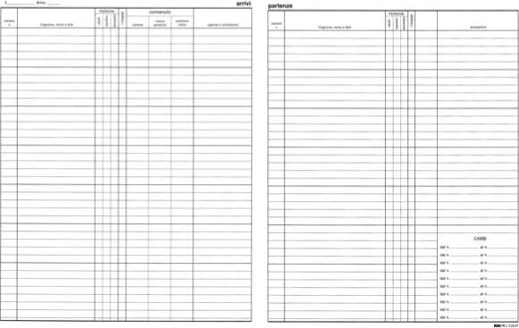 Registro arrivi-partenze - 31 x 24 5cm - 46pg - Edipro [multipack] 2 pezzi Cancelleria e prodotti per ufficio/Archivio ufficio e accessori per scrivania/Modulistica e conservazione registri/Libri e registri contabili Eurocartuccia - Pavullo, Commerciovirtuoso.it