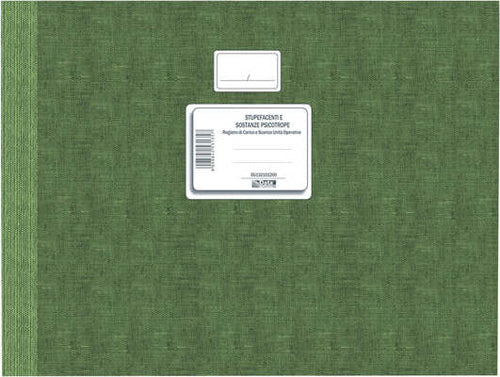 Registro carico-scarico stupefacenti unitA' operative - 100 pag numerate - DU132101200 - Data Ufficio [multipack] 2 pezzi Cancelleria e prodotti per ufficio/Archivio ufficio e accessori per scrivania/Modulistica e conservazione registri/Libri e registri contabili Eurocartuccia - Pavullo, Commerciovirtuoso.it