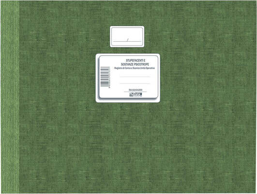 Registro carico-scarico stupefacenti unitA' operative - 100 pag numerate - DU132101200 - Data Ufficio [multipack] 2 pezzi Cancelleria e prodotti per ufficio/Archivio ufficio e accessori per scrivania/Modulistica e conservazione registri/Libri e registri contabili Eurocartuccia - Pavullo, Commerciovirtuoso.it