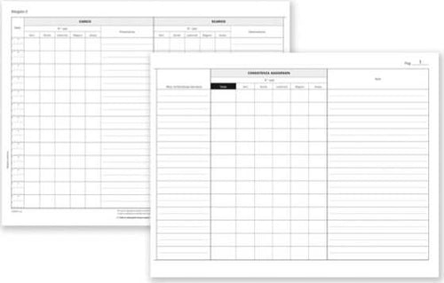 Registro carico-scarico suini - 23 pagine numerate - 31 x 24 5 cm - DU138311000 - Data ufficio [multipack] 2 pezzi Cancelleria e prodotti per ufficio/Archivio ufficio e accessori per scrivania/Modulistica e conservazione registri/Libri e registri contabili Eurocartuccia - Pavullo, Commerciovirtuoso.it