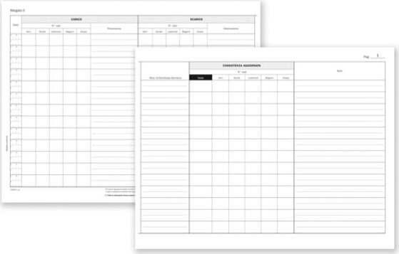 Registro carico-scarico suini - 23 pagine numerate - 31 x 24 5 cm - DU138311000 - Data ufficio [multipack] 2 pezzi Cancelleria e prodotti per ufficio/Archivio ufficio e accessori per scrivania/Modulistica e conservazione registri/Libri e registri contabili Eurocartuccia - Pavullo, Commerciovirtuoso.it