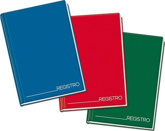 Registro cartonato - 1rigo - 210 x 297mm - 96 fogli - Blasetti Cancelleria e prodotti per ufficio/Archivio ufficio e accessori per scrivania/Modulistica e conservazione registri/Libri e registri contabili Eurocartuccia - Pavullo, Commerciovirtuoso.it