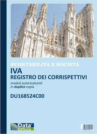 Registro corrispettivi mensili - 24-2 autoricalcante - DU168524C00 - Data Ufficio [multipack] 5 pezzi Cancelleria e prodotti per ufficio/Archivio ufficio e accessori per scrivania/Modulistica e conservazione registri/Libri e registri contabili Eurocartuccia - Pavullo, Commerciovirtuoso.it