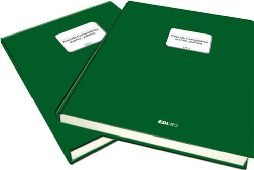 Registro corrispondenza arrivo-partenza - 31 x 24 5cm - 300 fogli - Edipro Cancelleria e prodotti per ufficio/Archivio ufficio e accessori per scrivania/Modulistica e conservazione registri/Libri e registri contabili Eurocartuccia - Pavullo, Commerciovirtuoso.it