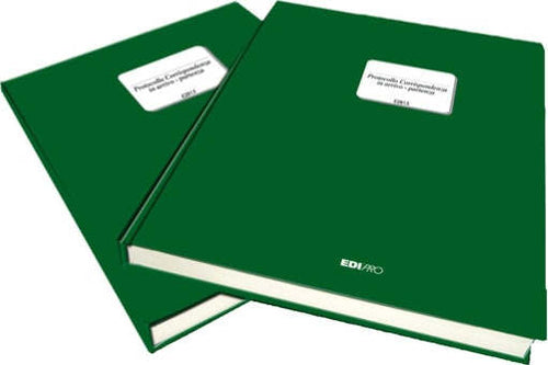 Registro corrispondenza arrivo-partenza - 31 x 24 5cm - 500 fogli - Edipro Cancelleria e prodotti per ufficio/Archivio ufficio e accessori per scrivania/Modulistica e conservazione registri/Libri e registri contabili Eurocartuccia - Pavullo, Commerciovirtuoso.it