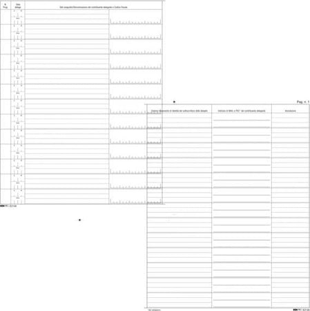 Registro cronologico - 31x24 5 - 14 pagine - Edipro [multipack] 5 pezzi Cancelleria e prodotti per ufficio/Archivio ufficio e accessori per scrivania/Modulistica e conservazione registri/Libri e registri contabili Eurocartuccia - Pavullo, Commerciovirtuoso.it