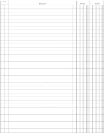 Registro Entrate-Uscite - 100 pagine - 31 x 24 5 cm - DU135800000 - Data Ufficio Cancelleria e prodotti per ufficio/Archivio ufficio e accessori per scrivania/Modulistica e conservazione registri/Libri e registri contabili Eurocartuccia - Pavullo, Commerciovirtuoso.it