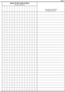 Registro giornale lavori - 31 x 21cm - 47pg - numerate - Edipro Cancelleria e prodotti per ufficio/Archivio ufficio e accessori per scrivania/Modulistica e conservazione registri/Libri e registri contabili Eurocartuccia - Pavullo, Commerciovirtuoso.it