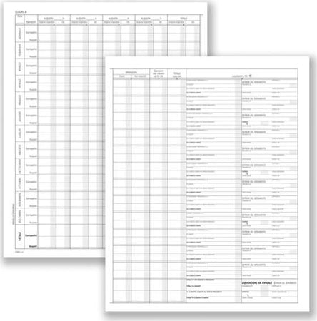 Registro prospetto riepilogativo minori - 8 pagine - 31 x 24 5 cm - DU138510000 - Data Ufficio [multipack] 2 pezzi Cancelleria e prodotti per ufficio/Archivio ufficio e accessori per scrivania/Modulistica e conservazione registri/Libri e registri contabili Eurocartuccia - Pavullo, Commerciovirtuoso.it