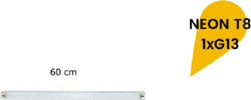 Reglette-Plafoniera-Neon-Led-T8-Da-Interno-Tubo-G13-60-Cm-Parete-Soffitto-T8-60a
