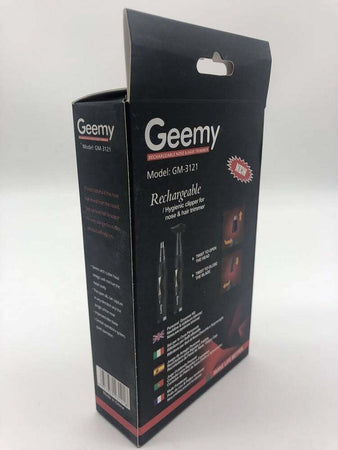 Regolabarba-Rifinitore-Naso-Orecchie-Batteria-Ricaricabile-Professionale-Gm-3121