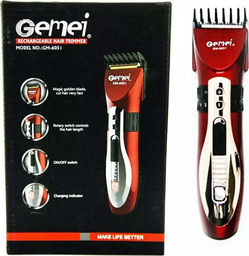 Regolabarba Taglia Capelli Trimmer Professionale A Batteria Ricaricabile Gm-6051 Salute e Bellezza > Depilazione e rasatura > Rasoi e Tagliacapelli Trade Shop italia - Napoli, Commerciovirtuoso.it
