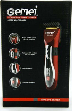 Regolabarba Taglia Capelli Trimmer Professionale A Batteria Ricaricabile Gm-6051 Salute e Bellezza > Depilazione e rasatura > Rasoi e Tagliacapelli Trade Shop italia - Napoli, Commerciovirtuoso.it